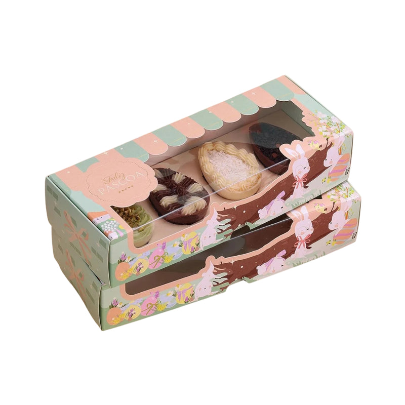 Jango Caixa para 4 Mini Ovos 50g Delicadeza – Pacote com 10 Unidades