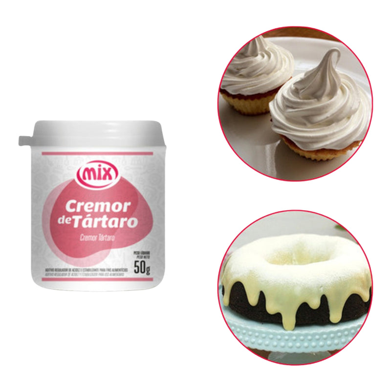 Mix Cremor de Tártaro 50g