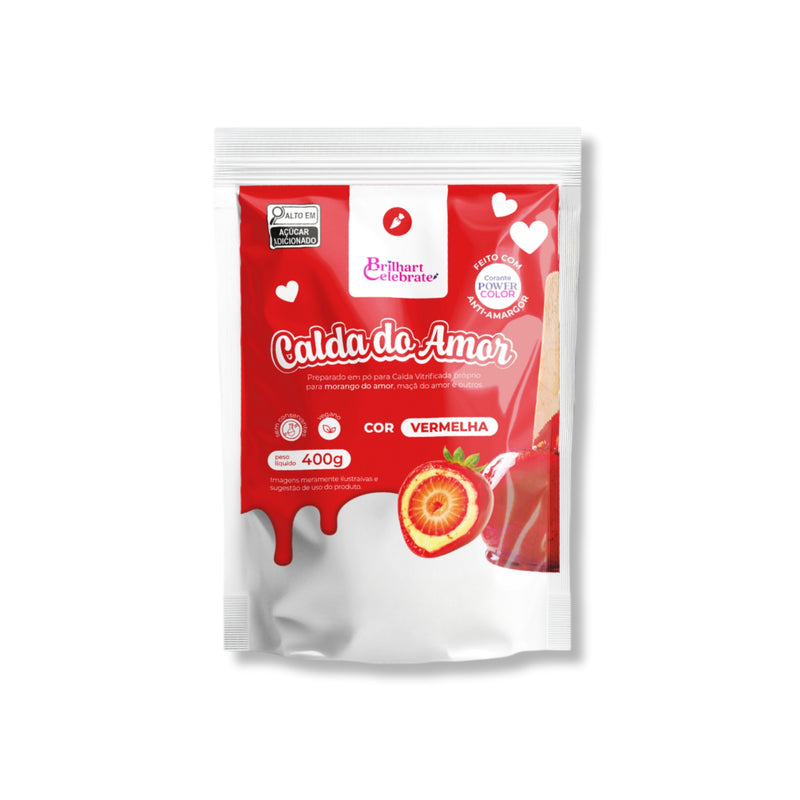 Brilhart Calda do Amor Vermelha 400g
