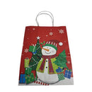 Qfesta Sacola Natalina 27cm x 11cm x 21cm 12 unidades