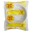 Prato Fundo Descartável Trik Trik com 10 Unidades