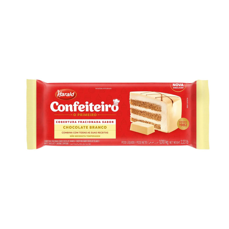 Harald Barra Confeiteiro Fracionado Branca 1,010 kg