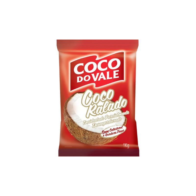 Coco do Vale Coco Ralado Desidratado e Sem Áçucar 1 Kg