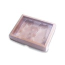 Caixa Coelho Kraft Art Crystal com 2 Cavidades e 5 Unidades