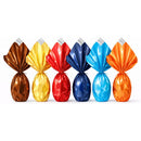 Saco para Ovo de Páscoa 2 Bocas Albano Pratik Metalizado 25 x 25cm