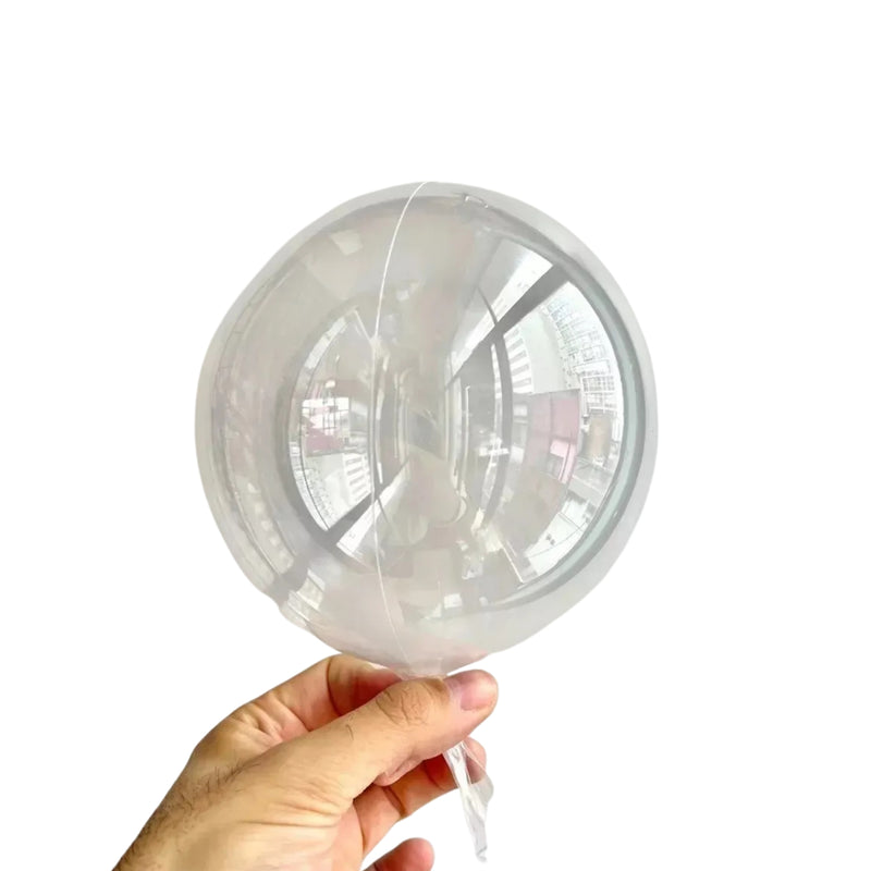 Balão Bubble 5 Polegadas Transparente Pacote com 50 Unidades YDH 2306