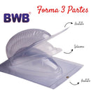 Forma BWB Semiprofissional com Silicone para Ovo Liso
