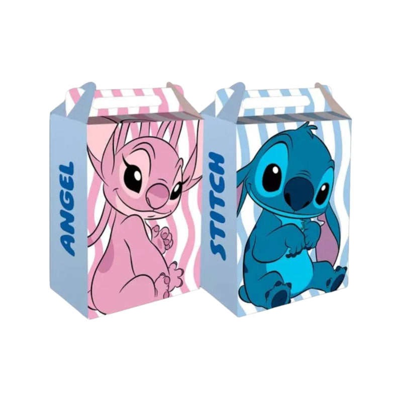 Festcolor Caixa Surpresa Stitch e Angel com 8 Unidades