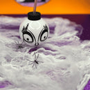 Bola Decorativa com Teia e Aranhas YDH