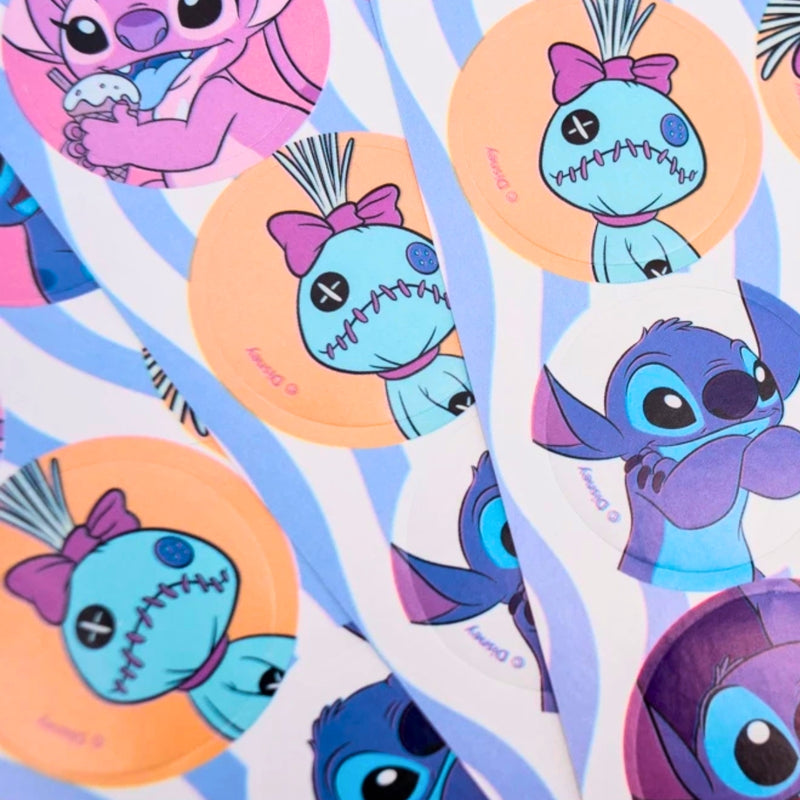 Festcolor Adesivo Stitch com 30 Unidades