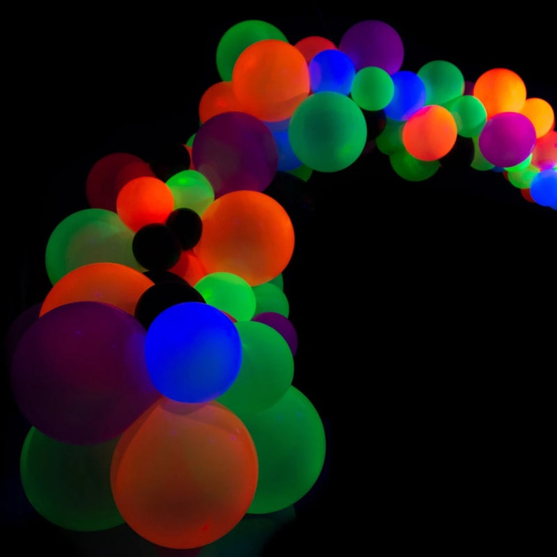 Art Latex Balão Neon 9'' Pacote com 25 Unidades