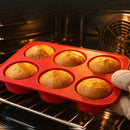 NIX House Forma de Silicone para Cupcake c/6 Cav.