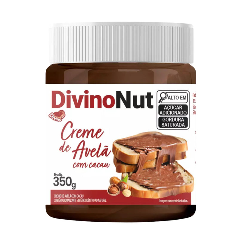 Divinonut de Cacau e Avelã 350g