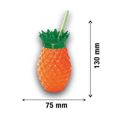 Injetemp Copo Abacaxi Caçulinha 300ml