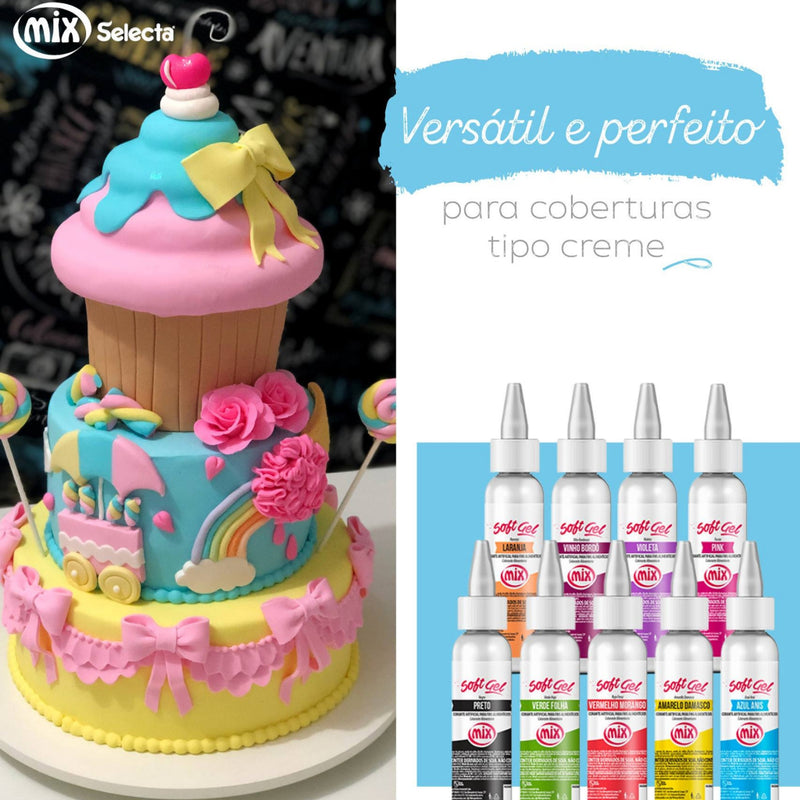 Mix Corante Softgel 25g
