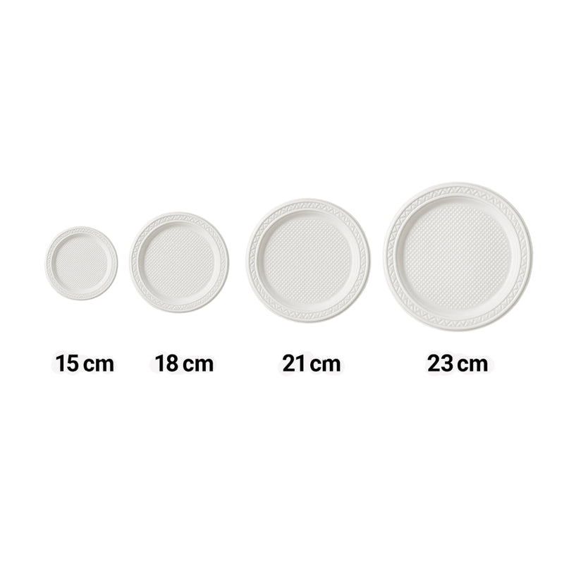 Cristalcopo Prato Raso 15cm Branco Caixa com 1000 Unidades