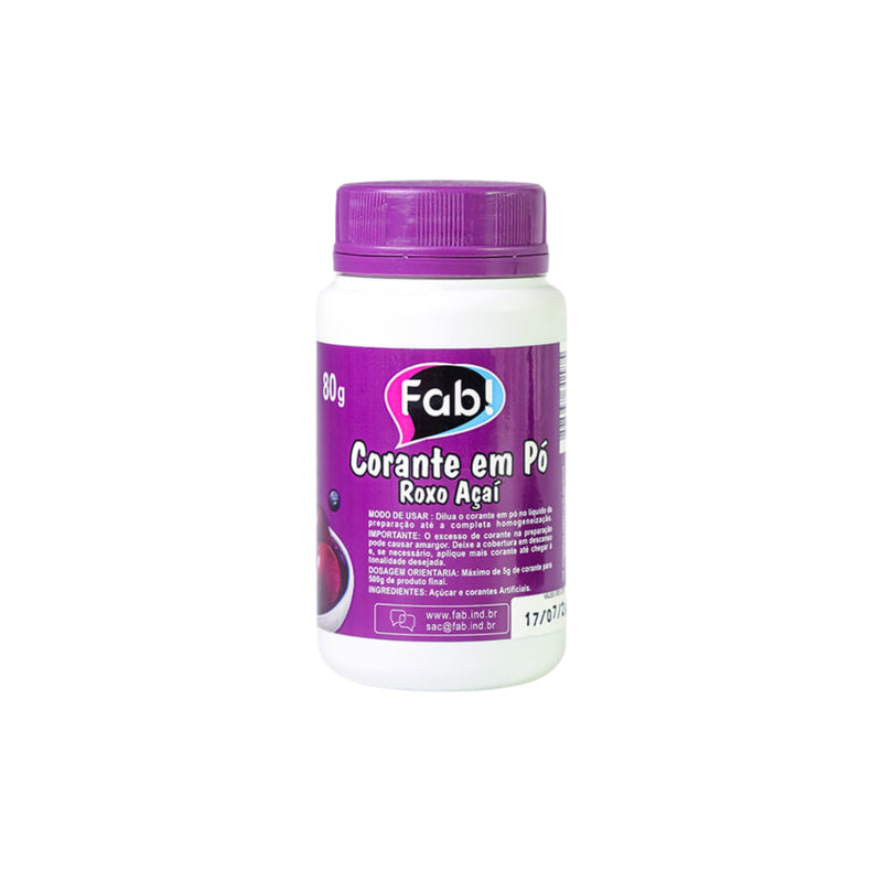 Fab Corante em Pó 80g