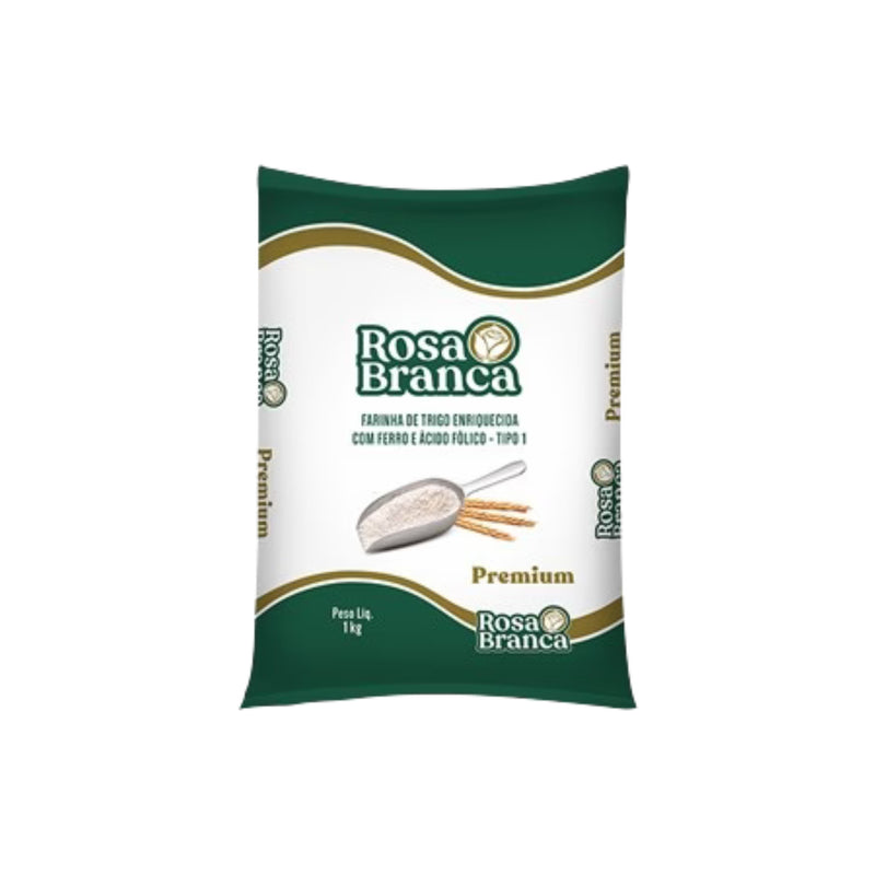 Rosa Branca Farinha de Trigo Premium 1kg