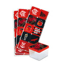 Festcolor Adesivo Quadrado Flamengo com 30 Unidades