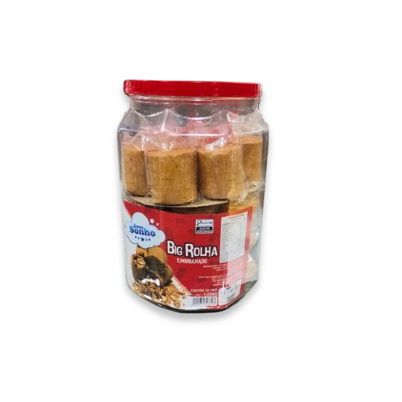 Doce Sonho Big Rolha Embrulhada 1,05kg com 20 Unidades