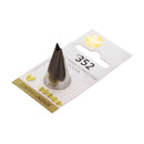 Wilton Bico para Confeitar Folha Nº 352 Inox para Decoração de Bolos