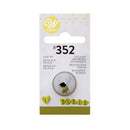 Wilton Bico para Confeitar Folha Nº 352 Inox para Decoração de Bolos