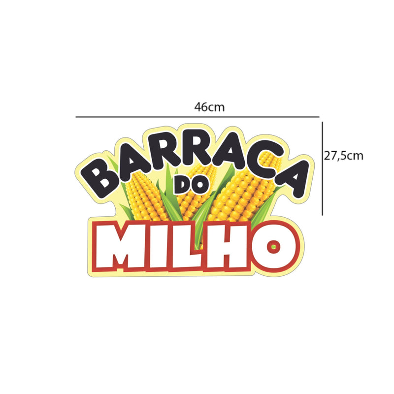NC Toys Placa Barraca do Milho