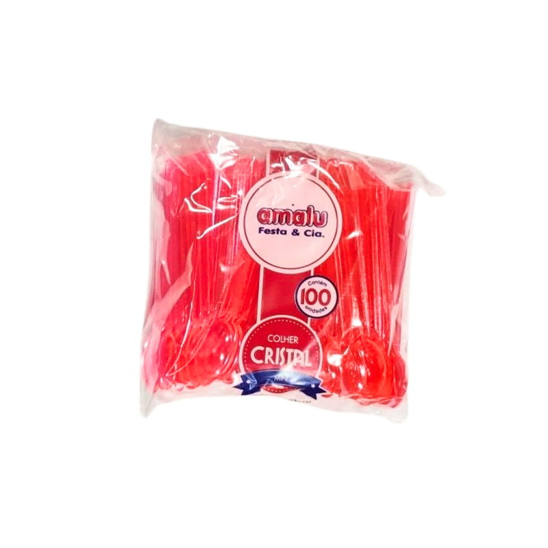 Amalu Colher Mini Contém 100 Unidades