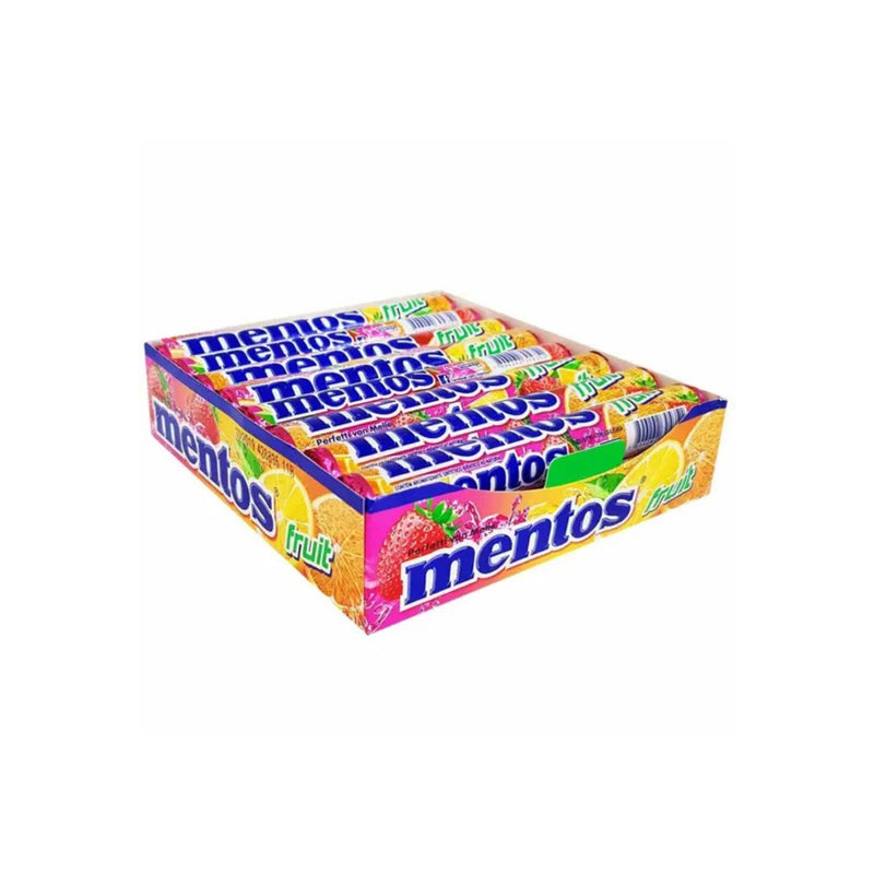 Mentos Frutas Bala Mastigável Perfetti Caixa 16 Unidades