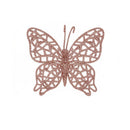 Bela Flor Kit Borboleta com Glitter 6cm C/6 un.