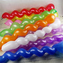 Art Latex Balão Espiral 4:50 Sortido Com 25 Unidades