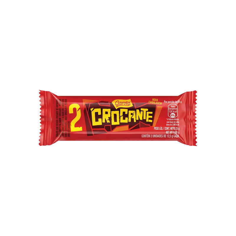 Garoto Bombom Crocante Chocolate Contém 30 Unidades