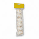 QFesta Ovos de Isopor Páscoa 4cm x 6cm Contém 6 Unidades