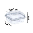 Pote para Doce Quadrado Articulado Bipack 125ml com 10 Unidades