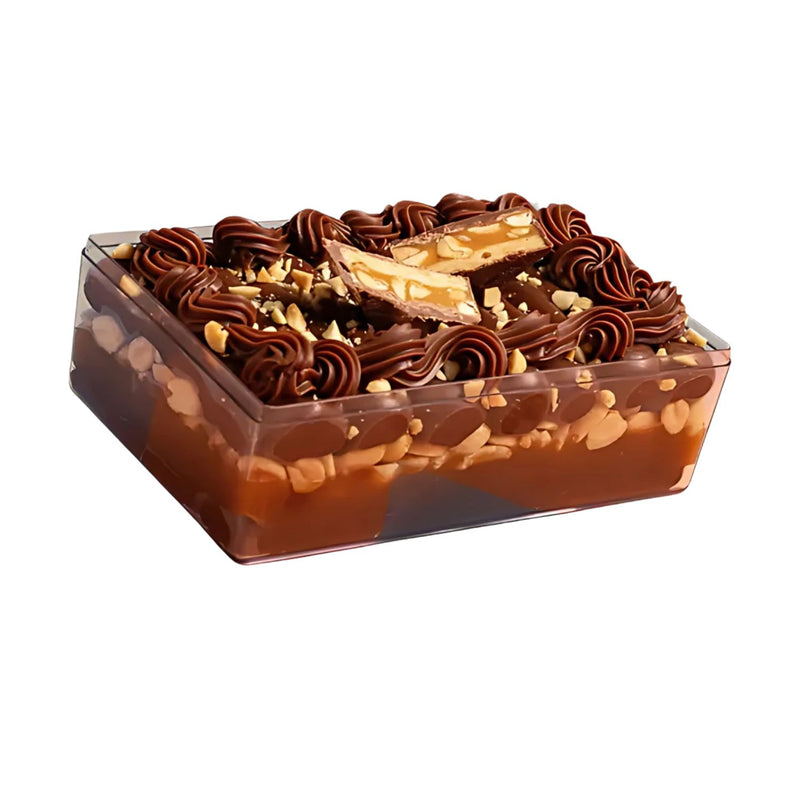Blue Star Cake Box Cristal Retangular c/tampa 500 ml