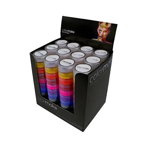 Colormake Tinta Cremosa com 10 Potes de 4g Cada