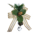 Laço Decorativo de Natal Brafesty LKA 3 Sortido