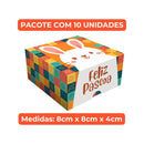 Caixa para 4 Doces Practice Ideia 8cm x 8cm x 4cm com 10 Unidades