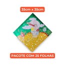 Lumipel Envelope Metalizado Balão Alegria 35cm x 35cm com 25 Unidades