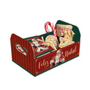 Ideia Cesta Caixote G Noel com 10 Unidades