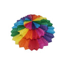 Enfeite Junino 40cm Rainbow Sanfonado de Papel Dobrável YDH 4681