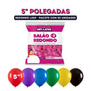 Art Latex Balão Redondo 5 Contém 50 Unidades