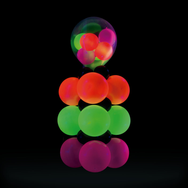 Art Latex Balão 5" Neon Sortido com 25 Unidades