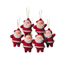Fertin Enfeite Papei Noel 4,5 cm C/6 un