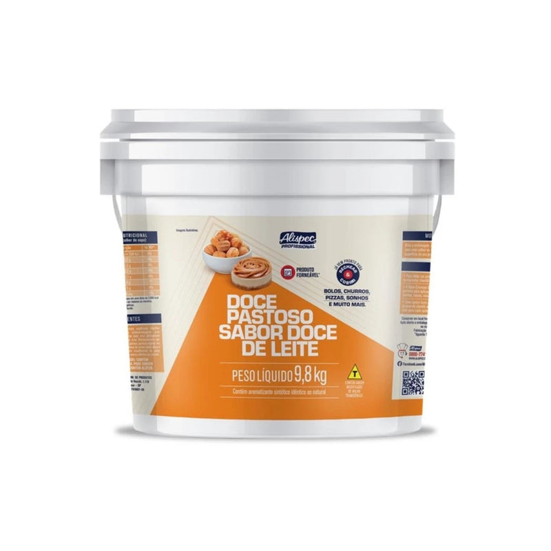 Alispec Doce Pastoso Sabor Doce de Leite 9,8 kg
