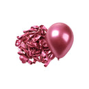 Art Latex Balão Cromado 9'' Pacote com 25 Unidades