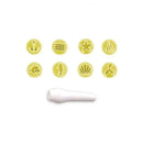 Blue Star Kit Carimbos Fundo do Mar Amarelo