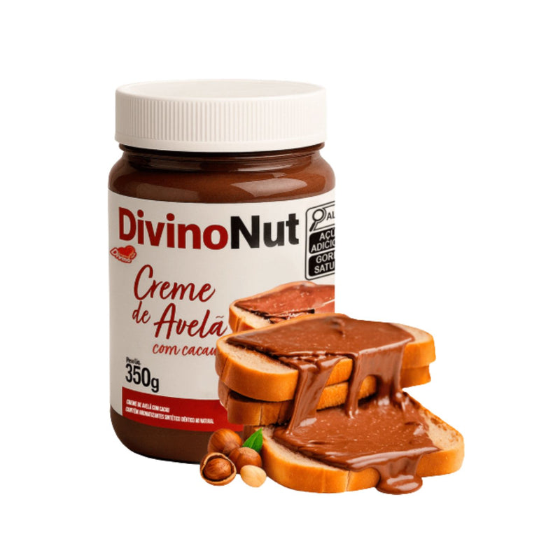 Divinonut de Cacau e Avelã 350g
