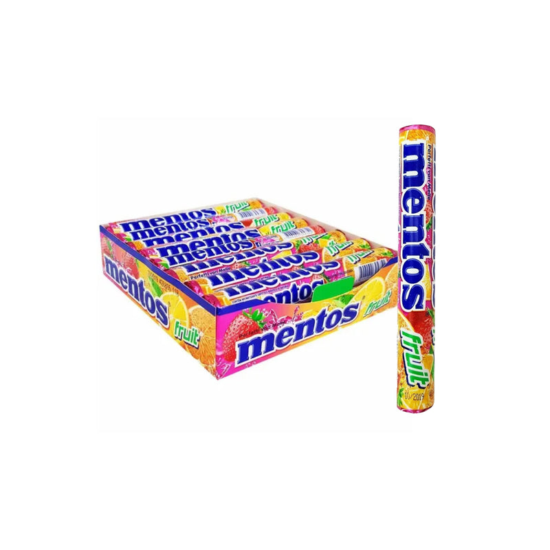 Mentos Frutas Bala Mastigável Perfetti Caixa 16 Unidades