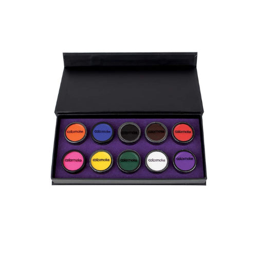 Colormake Paleta Mini Clown contendo 10 potes com 8g  cada